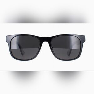 Men's Moncler Sunglasses ML0163-K 01D Black Smoke Polarized